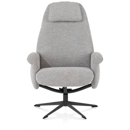 XOOON relax- incl. poef - graphiet frame