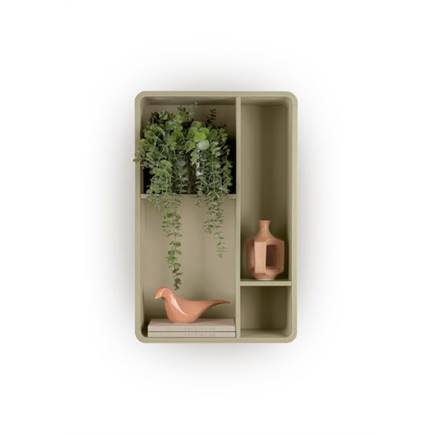 XOOON Wand-element 85 cm. - mdf gelakt Olijf