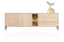 XOOON TRENTON dressoir 240 cm - 2-deuren + 3-laden + 2-niches Natural