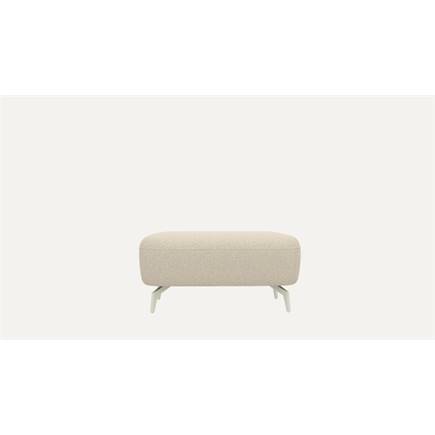 XOOON /hocker - poot 16 cm. silk grey - brioni