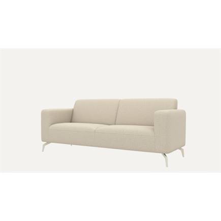 XOOON 3-zits - poot 16 cm. silk grey + pocket - brioni