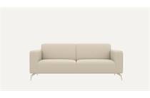 XOOON TWIST hoekbank 3-zits - poot 16 cm. silk grey + pocket - brioni