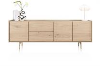 XOOON VALGARD dressoir 230 cm - 3-deuren + 2-laden