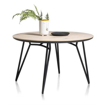 XOOON eetkamertafel rond 130 cm Natural