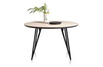 XOOON VIK ronde tafel eetkamertafel rond 130 cm Natural