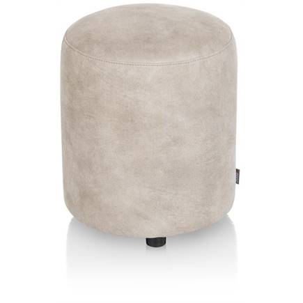 XOOON poef rond 42 cm - hoogte 50 cm - selected choices