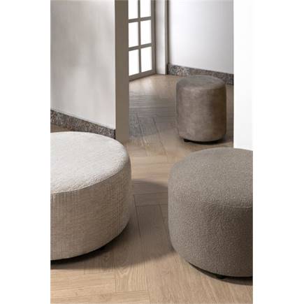 XOOON poef rond 65 cm - hoogte 40 cm