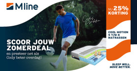 Nu 25% korting op de Cool Motion 5 t/m 8 matrassen!