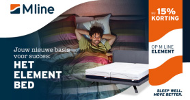Nu 15% korting op de Element bedden!