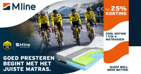Nu 25% korting op de Cool Motion 1 t/m 4 matrassen!