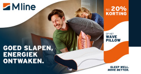 Nu 20% korting op het Wave Pillow!