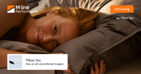Nu 15% korting op het Pillow you!