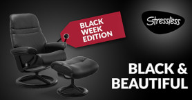 Black Friday actie, Stressless model Sunrise Signature
