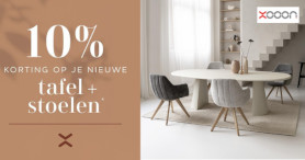 Tijdelijk 10% korting op een XOOON eethoek!