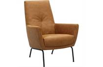 NLWoont Roos fauteuil Camel *SHOWMODEL*