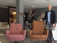 NLwoont Roos fauteuil
